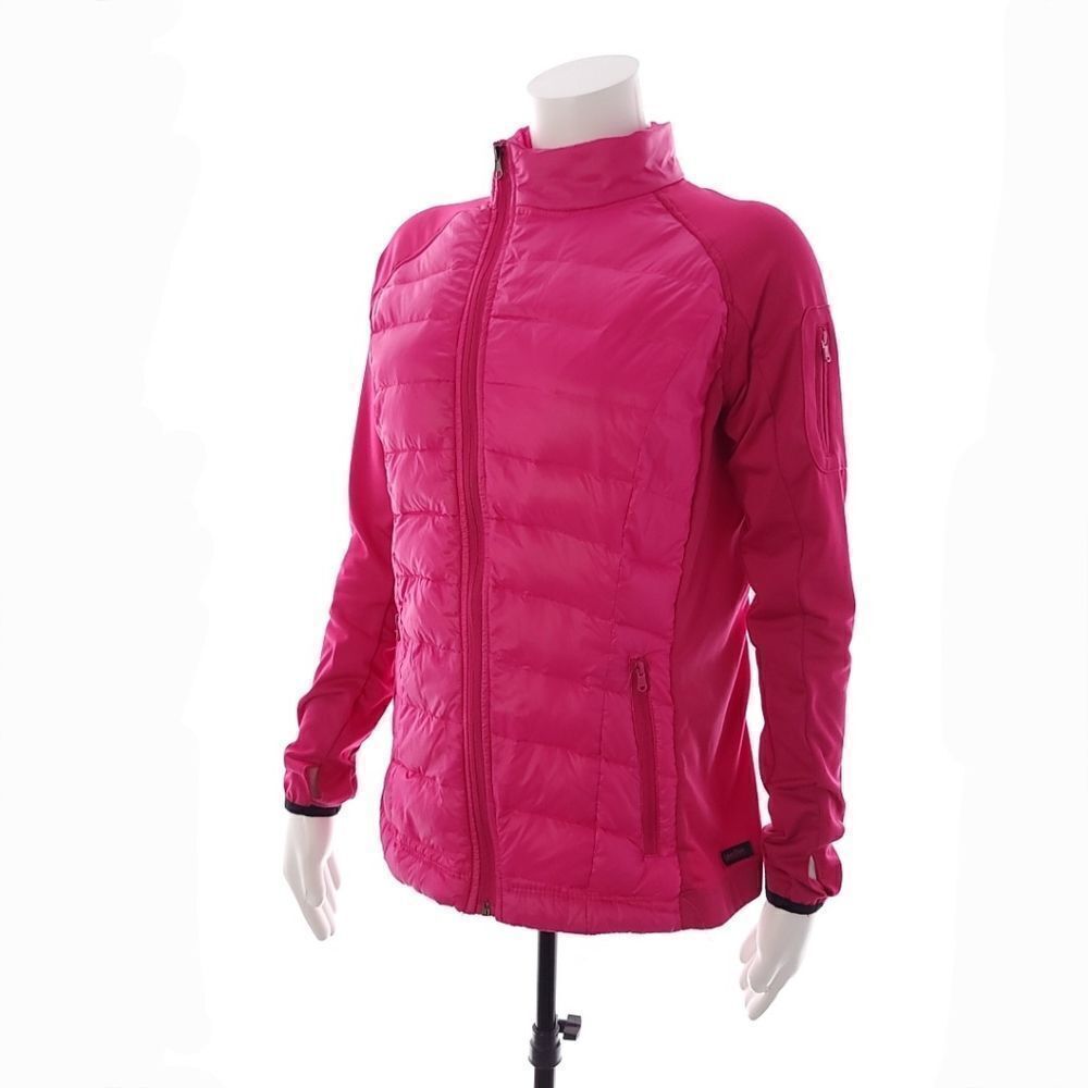 Calvin Klein Performance Women's Large Full Zip Duck Down Fill Jacket